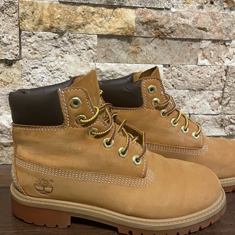 Timberland Little Kids premium Waterproof Brown Boots